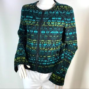 Akris Punto 6 Multicolor Zip-Front Short Jacket